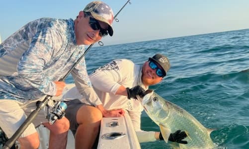 4 Hour Sunrise Tarpon Strike: Backcountry Adventure